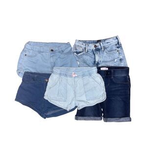 Assorted denim shorts